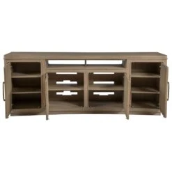 Simpatico Media Console -France and So Furniture 2370 907 STR OPEN