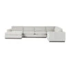 Ruger 4-Piece Sectional - Left Chaise - Merino Cotton