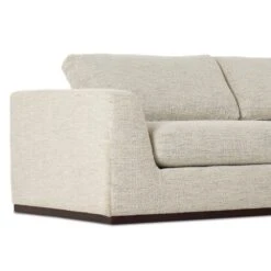 Ruger 4-Piece Sectional - Right Chaise - Merino Cotton -France and So Furniture 237315 002 DET 1