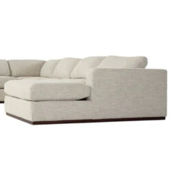 Ruger 4-Piece Sectional - Right Chaise - Merino Cotton -France and So Furniture 237315 002 DET 3