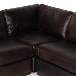 Ruger 4-Piece Sectional - Right Chaise - Heirloom Cigar -France and So Furniture 237315 005 DET 4