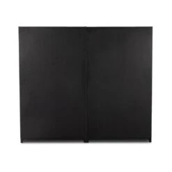 Veneto Panel And Glass Door Double Cabinet - Drifted Matte Black -France and So Furniture 237536 001 BCK 1 bddd4c74 c87f 4d43 b9f3 f911663aeb73