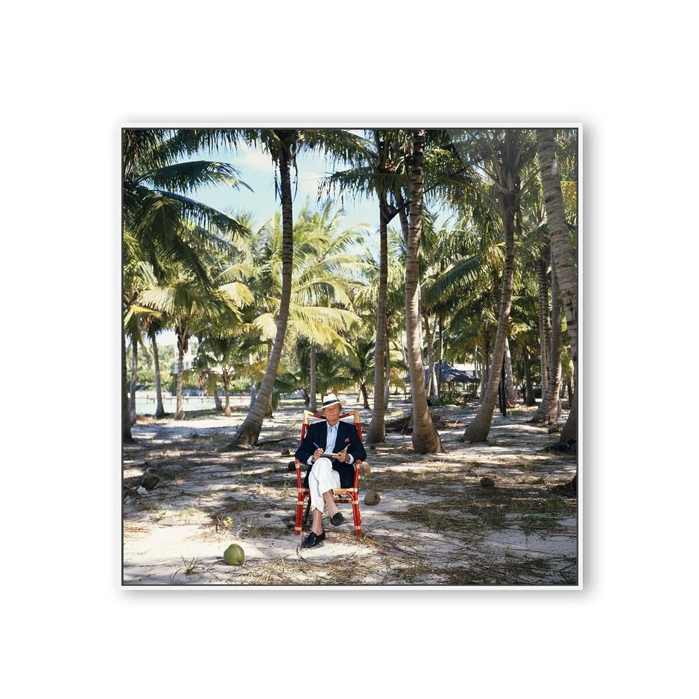 Abaco Islander By Slim Aarons - 48"X48" 1 Abaco Islander By Slim Aarons - 48"X48"