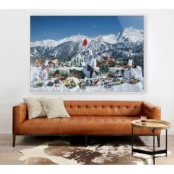Culinary Heights By Slim Aarons - 72"X48" -France and So Furniture 237839 003 ROM 1