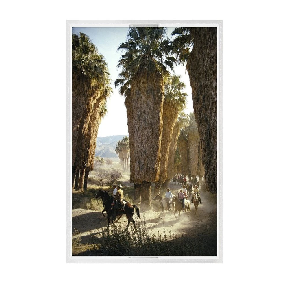 Desert Springs Riders Tray By Slim Aarons 6 Desert Springs Riders Tray By Slim Aarons - Image 6