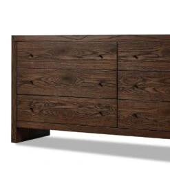 Lioran 6 Drawer Dresser - Umber Oak -France and So Furniture 238221 001 DET 1
