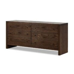 Lioran 6 Drawer Dresser - Umber Oak -France and So Furniture 238221 001 PRM 1 dacda0b7 57bd 4e3e 8f03 116e72e83429