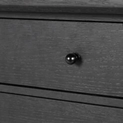 Greendale Kitchen Island - 118" - Black Oak -France and So Furniture 238754 002 DET 1