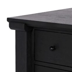 Greendale Kitchen Island - 118" - Black Oak -France and So Furniture 238754 002 DET 2