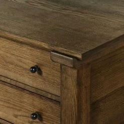 Greendale Kitchen Island - 118" - Tan Oak -France and So Furniture 238754 003 DET 1