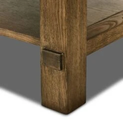 Greendale Kitchen Island - 118" - Tan Oak -France and So Furniture 238754 003 DET 5