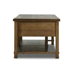 Greendale Kitchen Island - 118" - Tan Oak -France and So Furniture 238754 003 SID 1