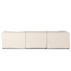 Fairview 5Pc Slipcover Sectional - Evere Creme -France and So Furniture 238958 001 BCK 1