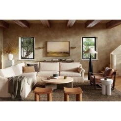 Fairview 5Pc Slipcover Sectional - Evere Creme -France and So Furniture 238958 001 ESS 1