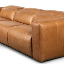 Fauna Power Recliner 3-Piece Sectional W/ Chaise - Sonoma Butterscotch - Left Chaise -France and So Furniture 238963 002 DET 3