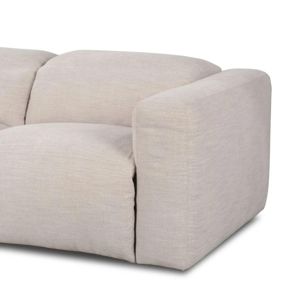 Fauna Power Recliner 3-Piece Sectional - Laken Stone 7 Fauna Power Recliner 3-Piece Sectional - Laken Stone - Image 7