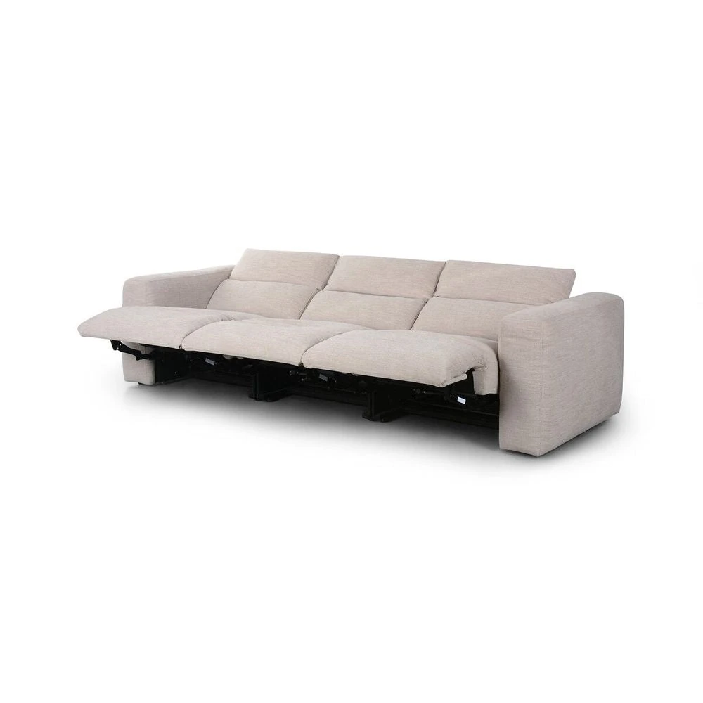 Fauna Power Recliner 3-Piece Sectional - Laken Stone 1 Fauna Power Recliner 3-Piece Sectional - Laken Stone