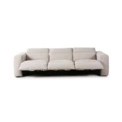 Fauna Power Recliner 3-Piece Sectional - Laken Stone 15 Fauna Power Recliner 3-Piece Sectional - Laken Stone -France and So Furniture 238970 003 OPN 2