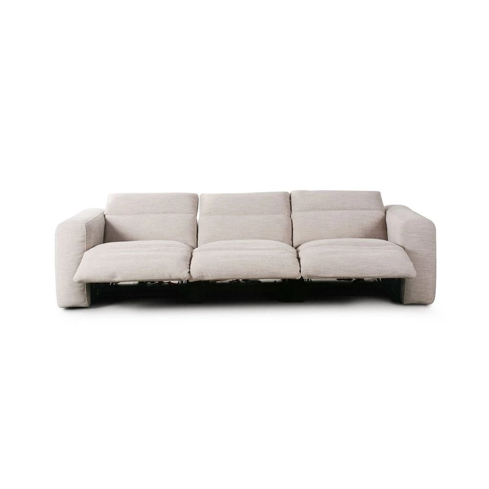 Fauna Power Recliner 3-Piece Sectional - Laken Stone 8 Fauna Power Recliner 3-Piece Sectional - Laken Stone - Image 8