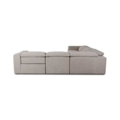 Fauna Power Recliner 5-Piece Sectional - Laken Stone -France and So Furniture 238971 003 BCK 1