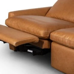 Miller Power Recliner 3-Piece Sectional - Sonoma Butterscotch - 111" -France and So Furniture 238975 002 DET 2