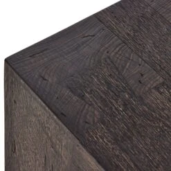 Asher Accent Bench - Ebony Rustic Wormwood Oak -France and So Furniture 239396 002 DET 7