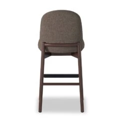 Cora Armless Bar + Counter Stool - Bar - Gibson Mink -France and So Furniture 239492 005 BCK 1