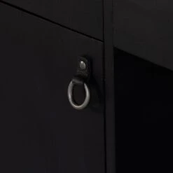 Calloway Executive Desk - Black Wash Poplar -France and So Furniture 239731 002 DET 5