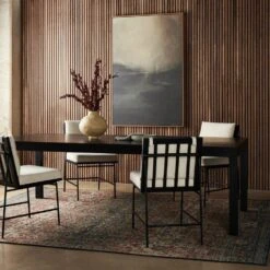 Calloway Dining Table - Black Wash Poplar -France and So Furniture 239733 001 ESS 1
