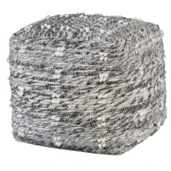 Narol Pouf - Gray -France and So Furniture 23974 4