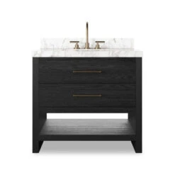 Aspen Single Vanity - Washed Natural -France and So Furniture 240163 003 FRT 1
