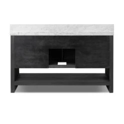 Aspen Single Wide Vanity - Black Wash Oak -France and So Furniture 240194 003 BCK 1