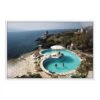 Pool At Villa Gli Arieti By Slim Aarons - 72"X48"