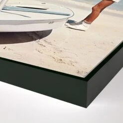 Boating In Antigua By Slim Aarons - 48"X48" - White Maple -France and So Furniture 240345 003 DET 1 fb3c5c1b a1e4 40b4 8f2d c62ae17a25dd