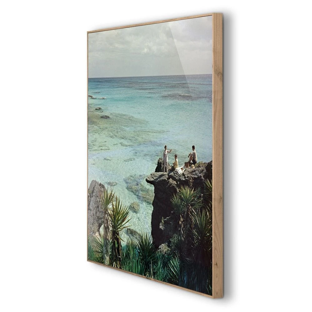 A Nice Spot For Lunch By Slim Aarons - 48"X48" 2 A Nice Spot For Lunch By Slim Aarons - 48"X48" - Image 2