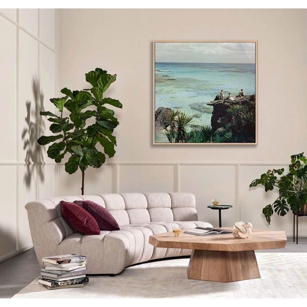 A Nice Spot For Lunch By Slim Aarons - 48"X48" 4 A Nice Spot For Lunch By Slim Aarons - 48"X48" - Image 4