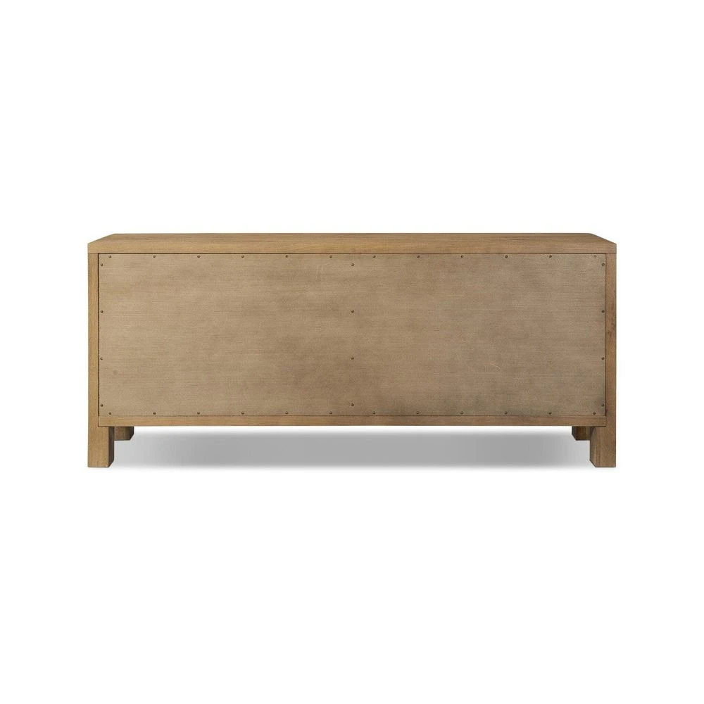 Dane 6-Drawer Dresser - Worn Oak 5 Dane 6-Drawer Dresser - Worn Oak - Image 5