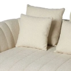 Owen Media Lounger - Altro Snow 18 Owen Media Lounger - Altro Snow -France and So Furniture 240660 001 DET 1