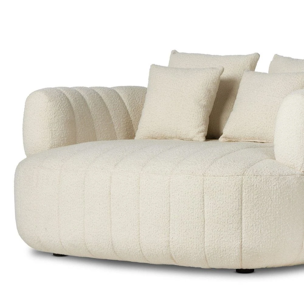 Owen Media Lounger - Altro Snow 8 Owen Media Lounger - Altro Snow - Image 8