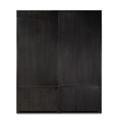 Aerith Double Bookcase W/ Ladder - Worn Blk -France and So Furniture 240932 001 BCK 1