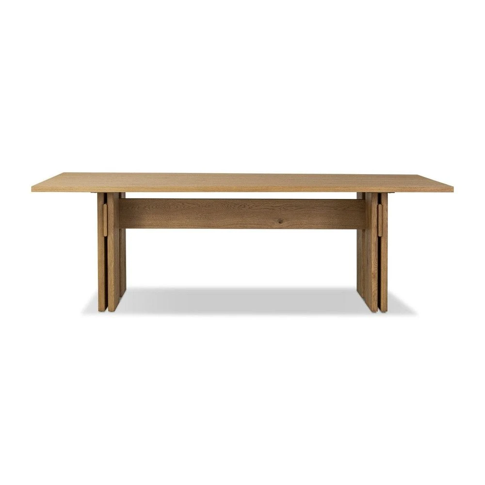 Hannah Dining Table - Dusted Oak 1 Hannah Dining Table - Dusted Oak