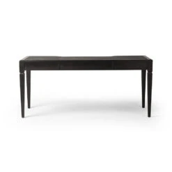 Darren Desk - Distressed Black Oak -France and So Furniture 241309 002 BCK 1