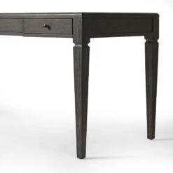 Darren Desk - Distressed Black Oak -France and So Furniture 241309 002 DET 9