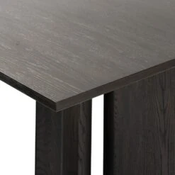 Gabine 84" Dining Table - Smoked Black -France and So Furniture 241886 001 DET 2
