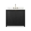 Veneto Single Vanity - Satin Drifted Black