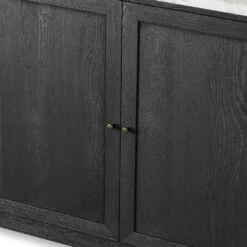 Veneto Single Wide Vanity - Satin Drifted Black 18 Veneto Single Wide Vanity - Satin Drifted Black -France and So Furniture 242423 001 DET 1