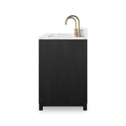 Veneto Double Vanity - Satin Drifted Black -France and So Furniture 242425 001 SID 1 e9b7c227 b2c2 4fe1 9753 f286b894f90d