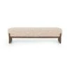 Judson Accent Bench - Solema Cream - Cream, Natural