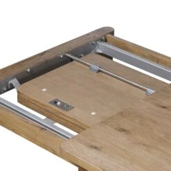 Dane Extension Dining Table - Resawn Worn Oak - 96-116" -France and So Furniture 242719 003 DET 6