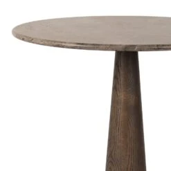 Goetz Bar + Counter Table - Warm Grey Marble -France and So Furniture 242923 008 DET 1